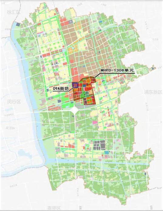 闵行这里将新增公共绿地规划公示中